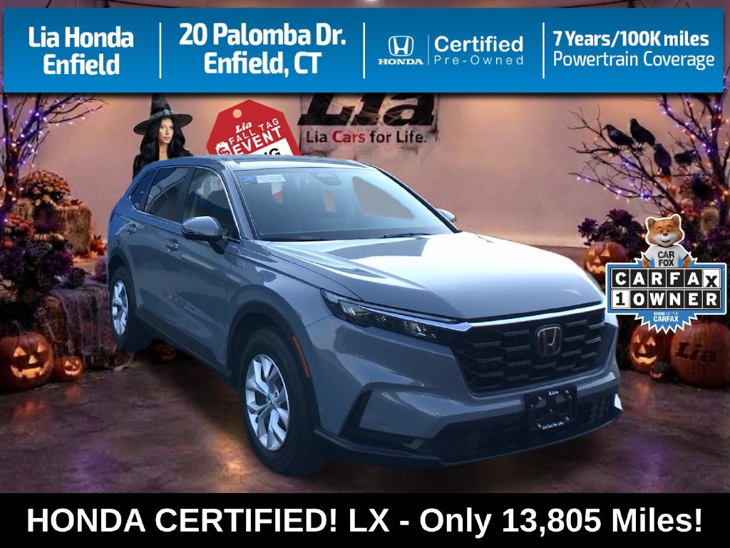 Certified 2025 Honda CR-V LX