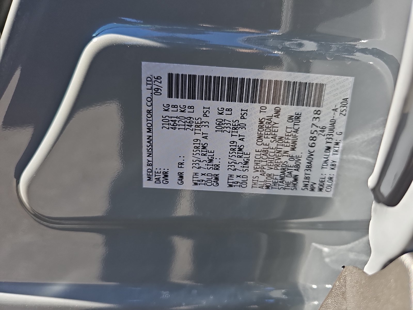 New 2027 Nissan Rogue Dark Armor FWD image 33