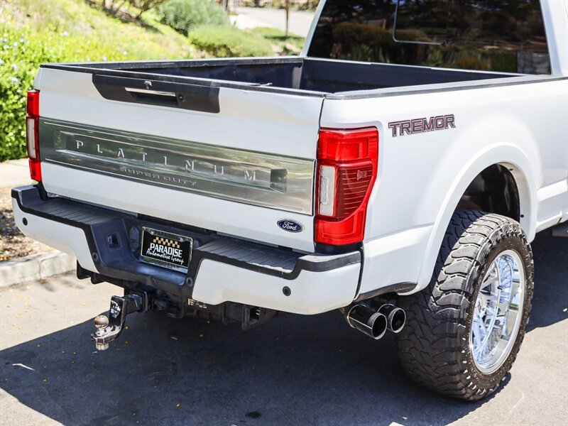 Used 2021 Ford F350 Platinum w/ Tremor Off-Road Package AWD/4WD image 14
