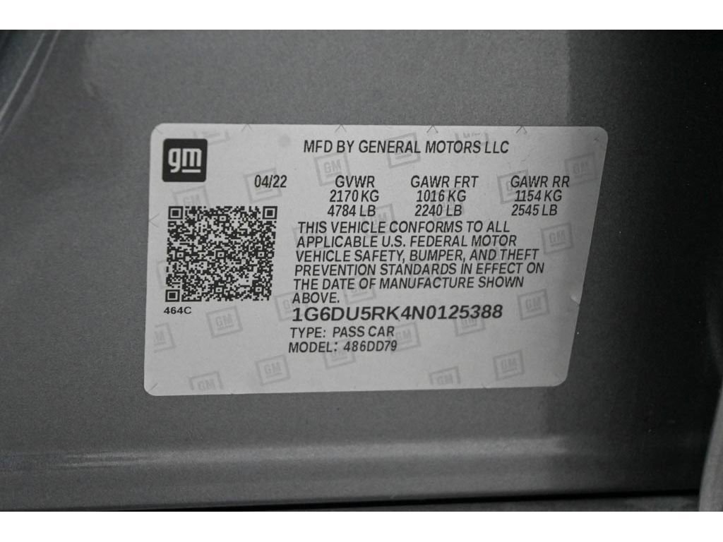 Certified 2022 Cadillac CT5 Sport image 53