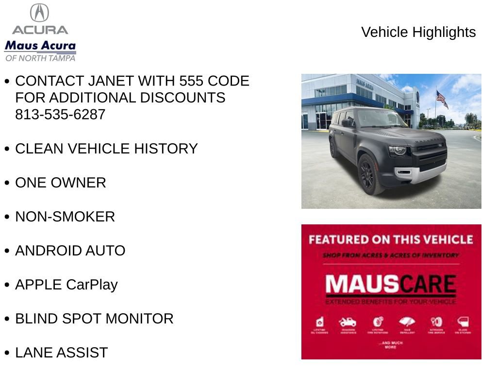 Used 2023 Land Rover Defender 130 SE AWD/4WD image 8