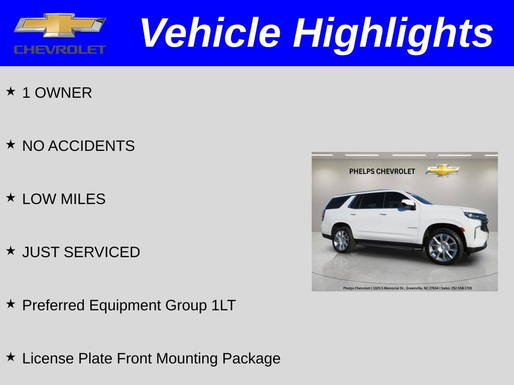 Certified 2022 Chevrolet Tahoe LT image 2