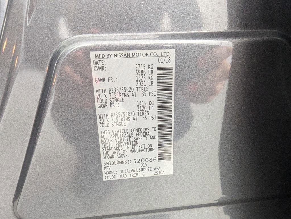 Used 2018 INFINITI QX60 FWD w/ Deluxe Technology Package image 28