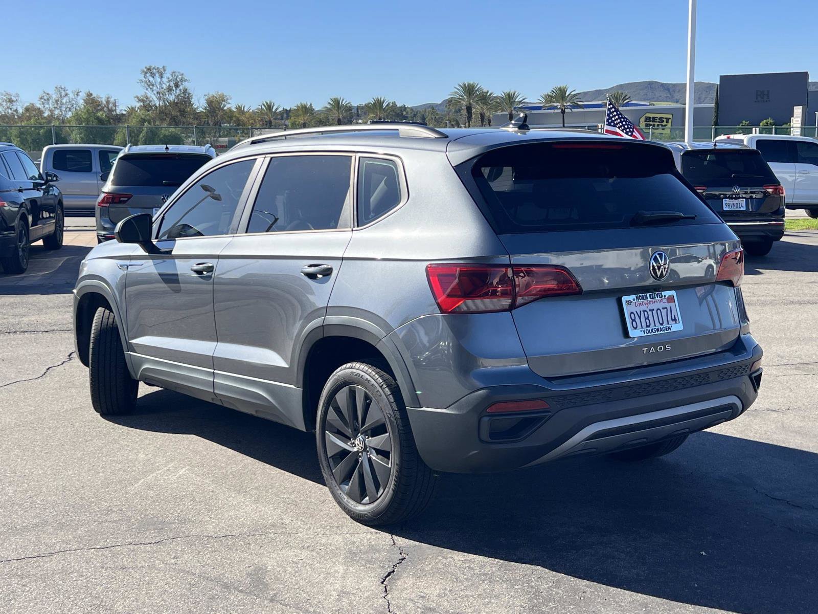 Certified 2022 Volkswagen Taos S w/ IQ Drive S Package image 3