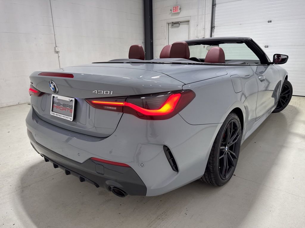 Used 2023 BMW 430i xDrive Convertible w/ M Sport Package image 4