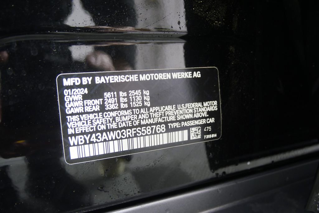 Certified 2024 BMW i4 eDrive35 w/ Premium Package RWD image 28