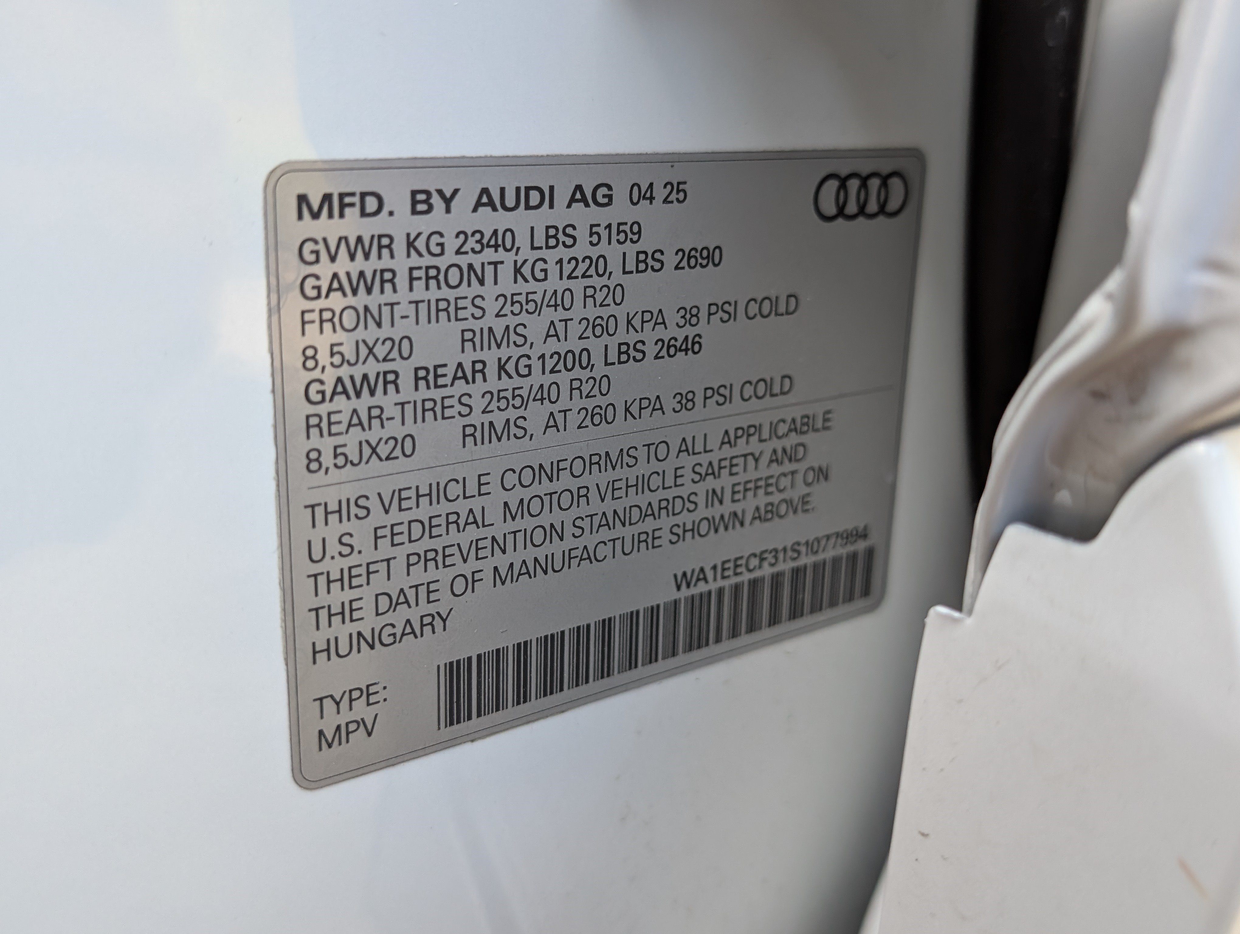 Used 2025 Audi Q3 2.0T Premium Plus w/ Premium Plus Package AWD/4WD image 37