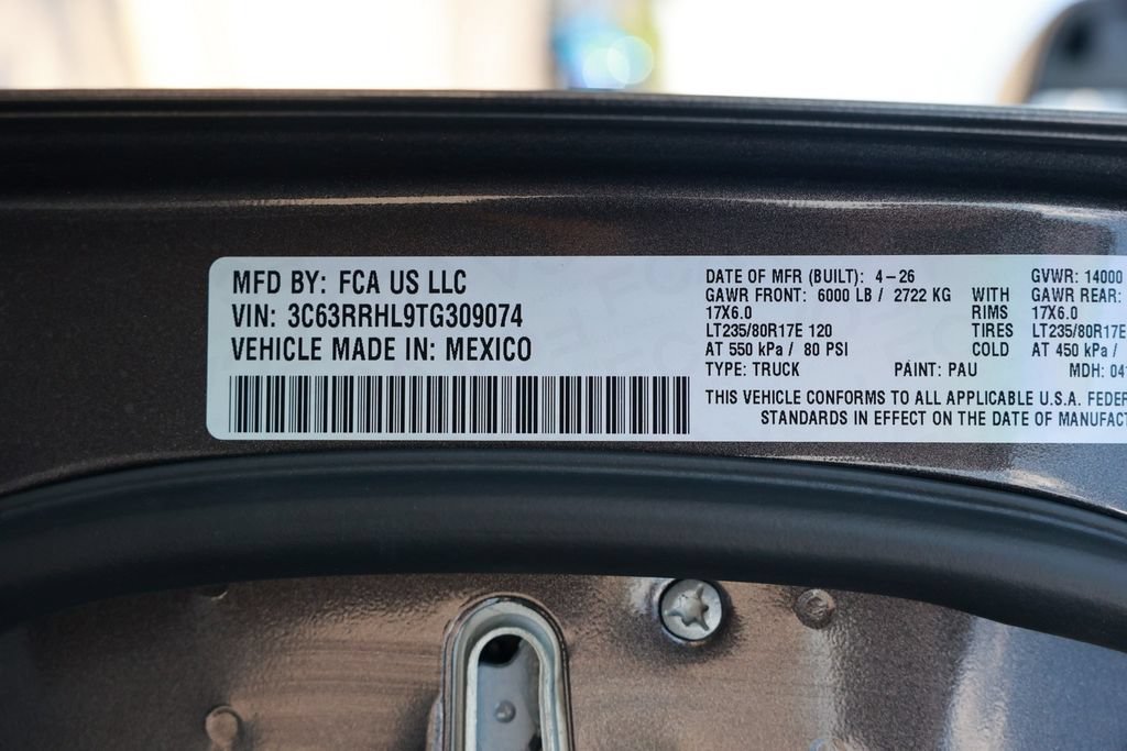 New 2026 RAM 3500 Big Horn AWD/4WD image 34