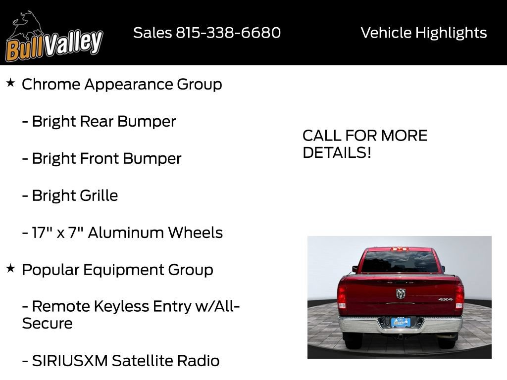 Used 2016 RAM 1500 Tradesman w/ Popular Equipment Group AWD/4WD image 9
