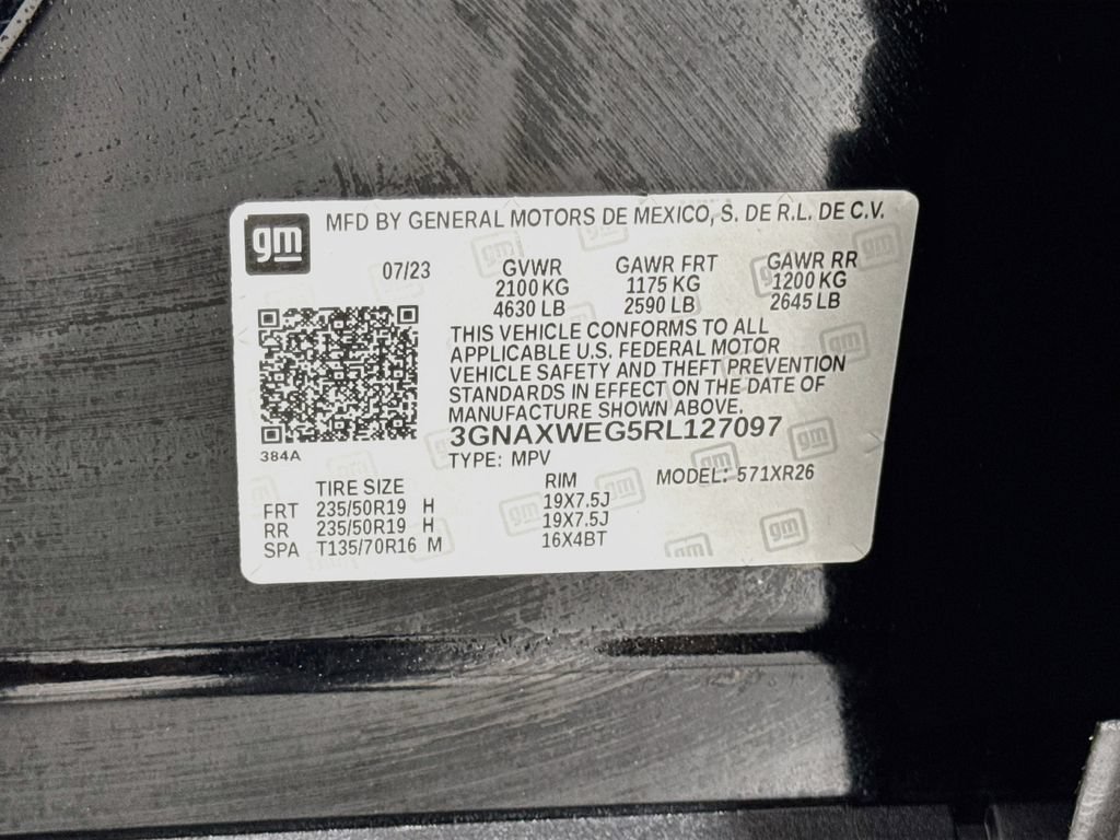 Used 2024 Chevrolet Equinox RS w/ RS Leather Package AWD/4WD image 45