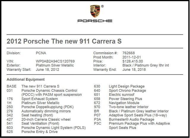 Used 2012 Porsche 911 Carrera S RWD image 7