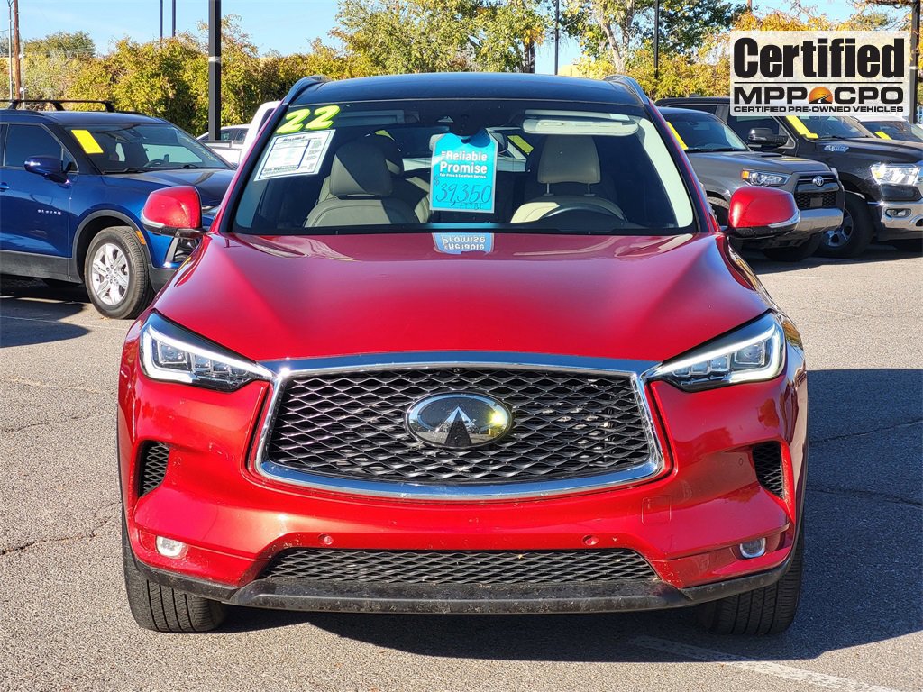 Used 2022 INFINITI QX50 Sensory image 5