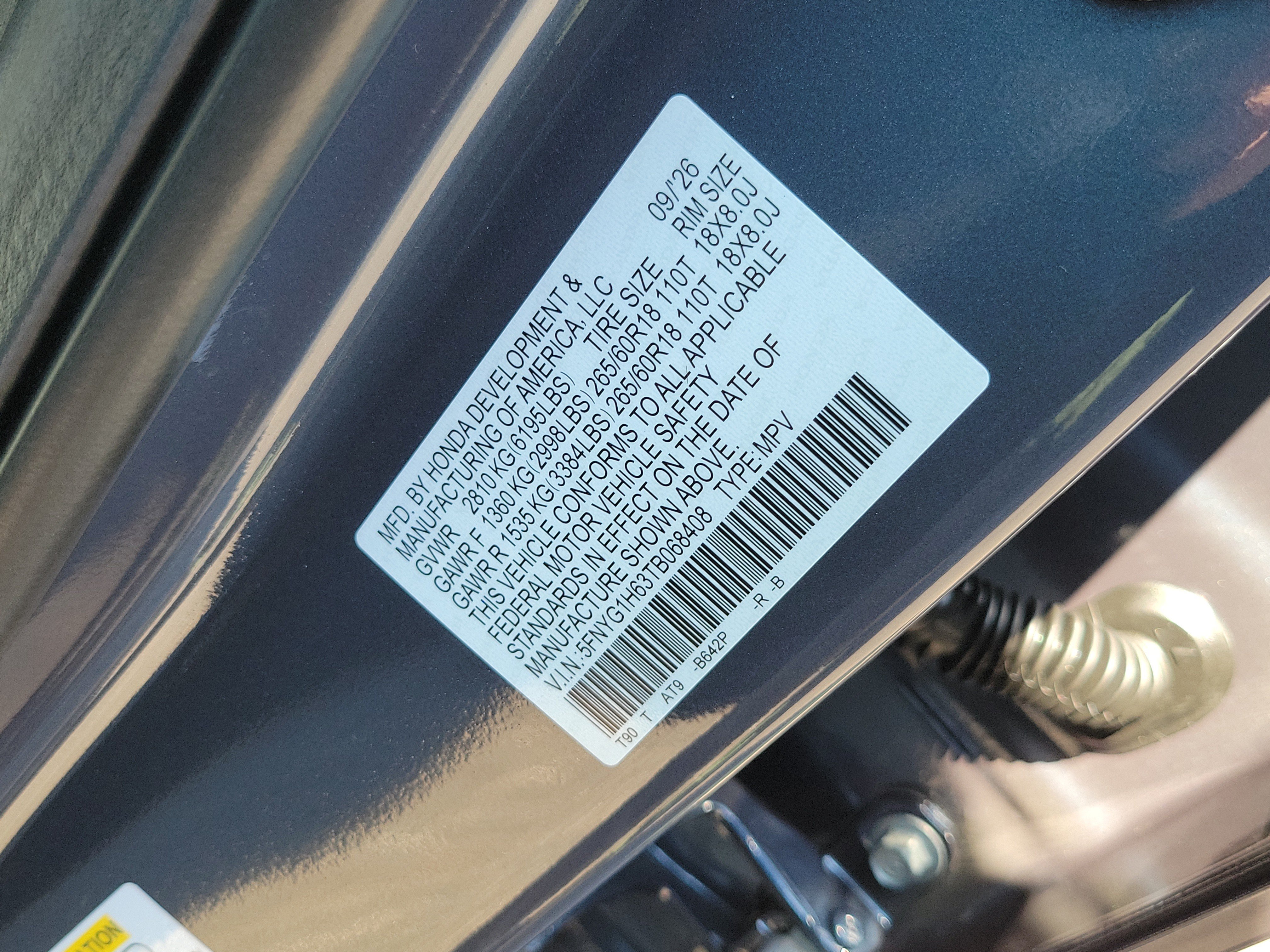 New 2026 Honda Pilot TrailSport image 33