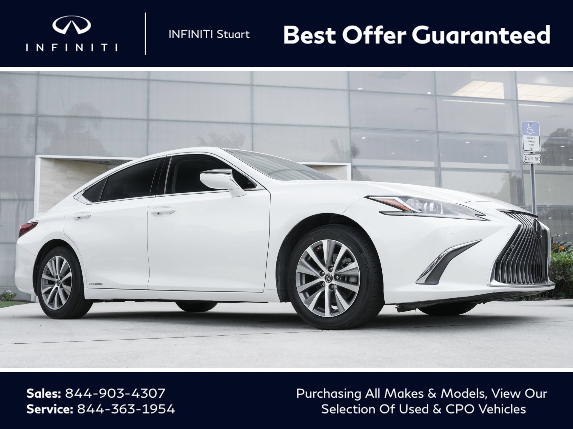 Used 2020 Lexus ES 300h w/ Premium Package FWD 360° Tour