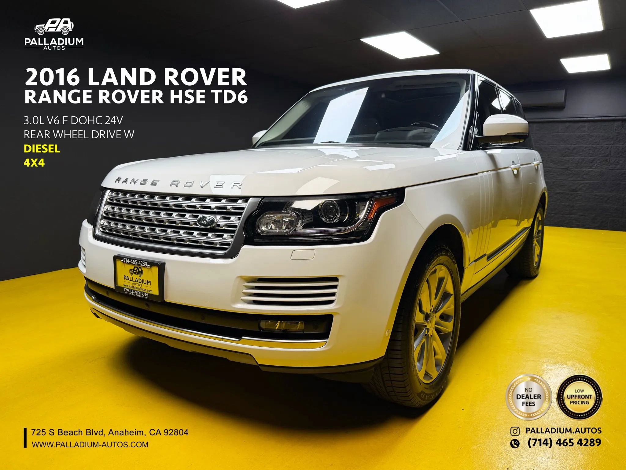 Used 2016 Land Rover Range Rover HSE image 1