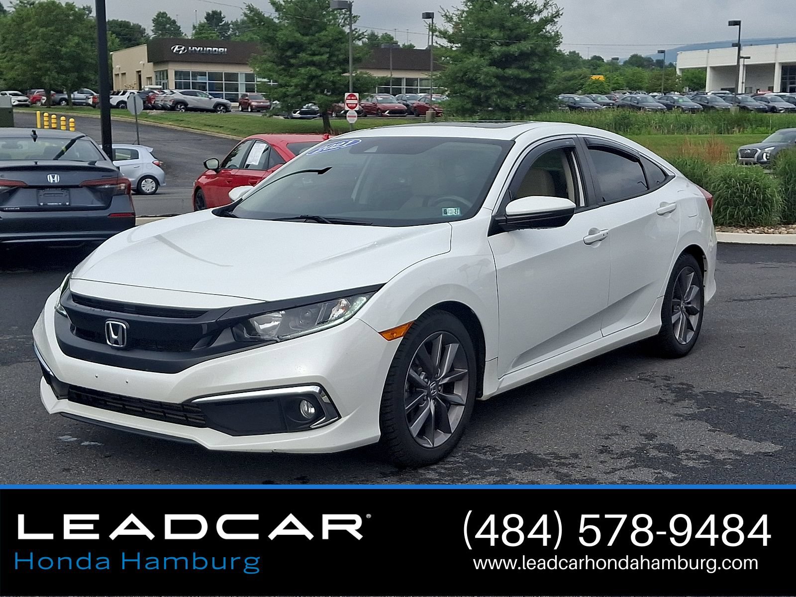 Used 2021 Honda Civic EX-L image 3