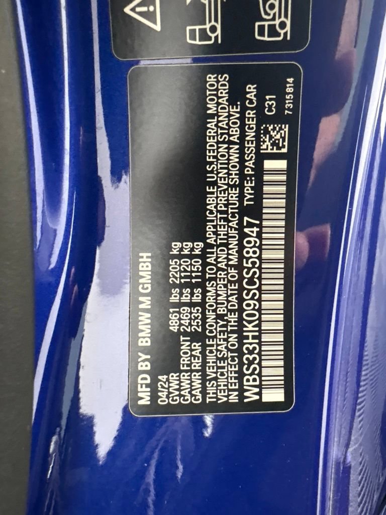 Certified 2025 BMW M4 xDrive Competition AWD/4WD image 33
