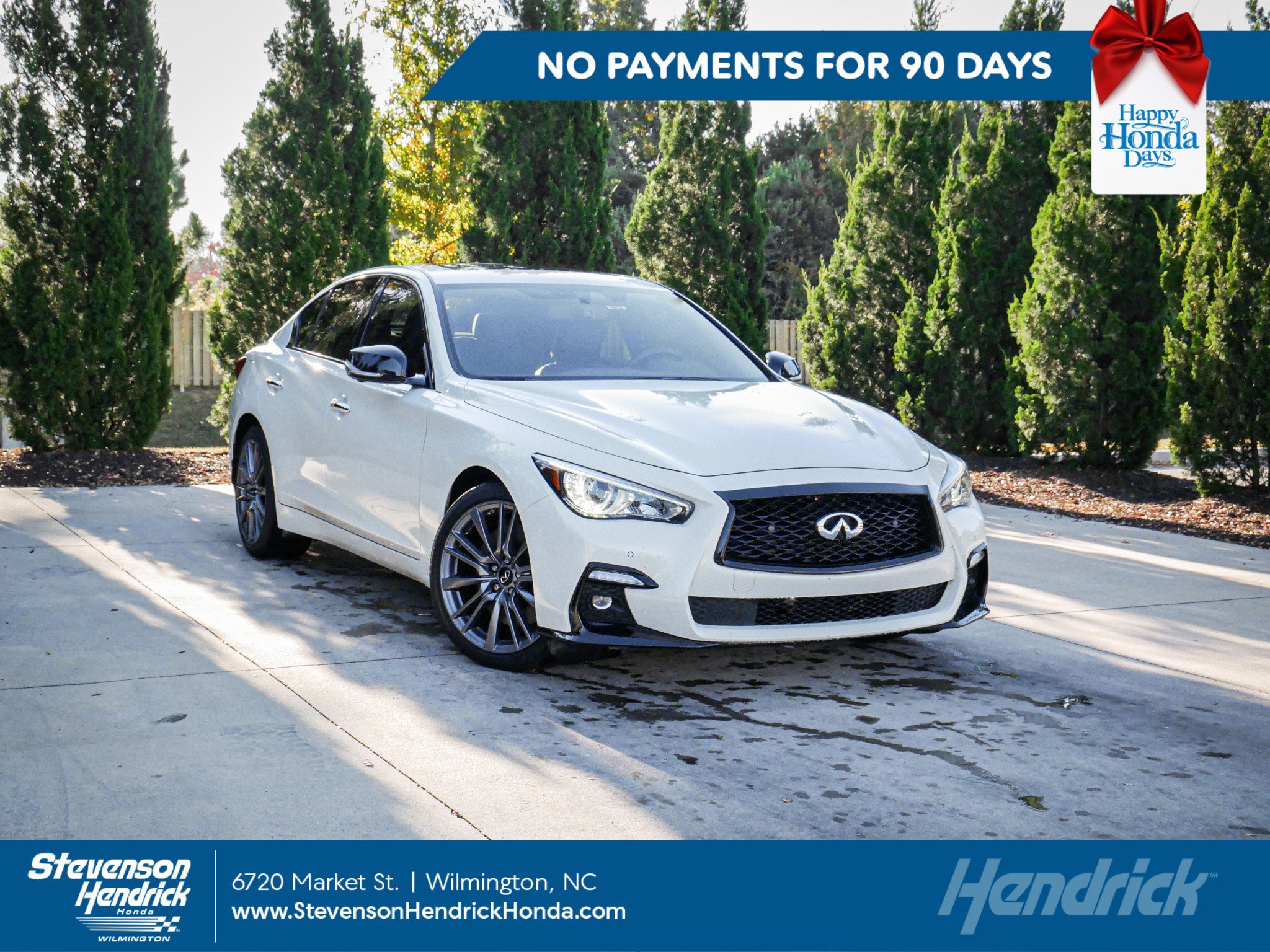 Used 2022 INFINITI Q50 Red Sport 400 w/ Cargo Package