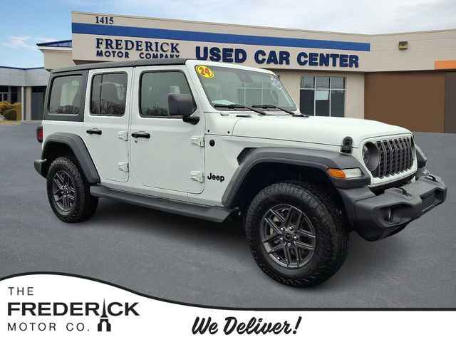 Used 2024 Jeep Wrangler Sport S image 1
