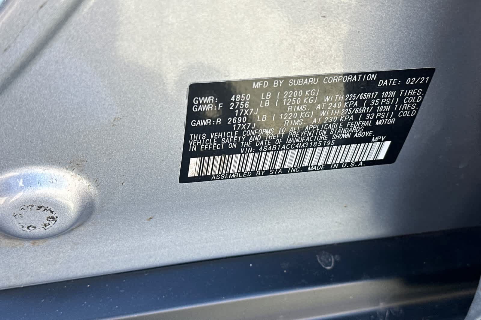 Used 2021 Subaru Outback Premium AWD/4WD image 33