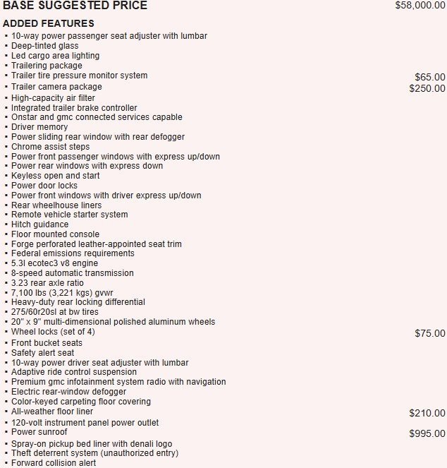 Used 2019 GMC Sierra 1500 Denali w/ Driver Alert Package II image 8