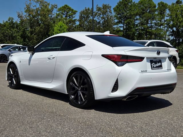 Certified 2025 Lexus RC 350 F Sport w/ Navigation Package RWD image 3