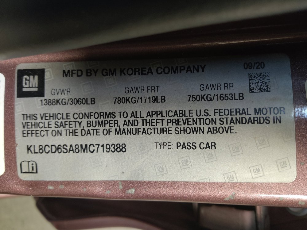 Used 2021 Chevrolet Spark LT FWD image 33