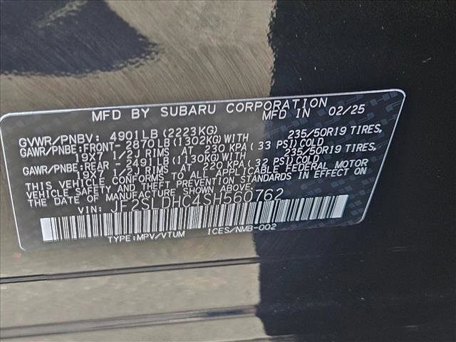 Used 2025 Subaru Forester Sport w/ Popular Package #1 image 25