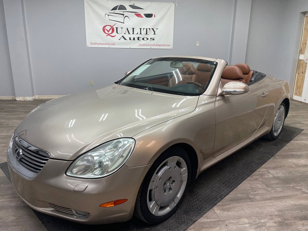 Used 2002 Lexus SC 430 Convertible