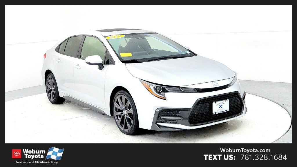Certified 2022 Toyota Corolla SE w/ SE Premium Package FWD image 1