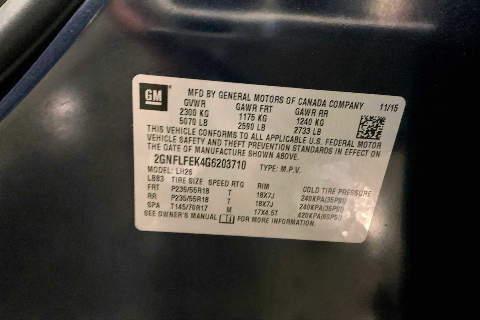 Used 2016 Chevrolet Equinox LT image 33