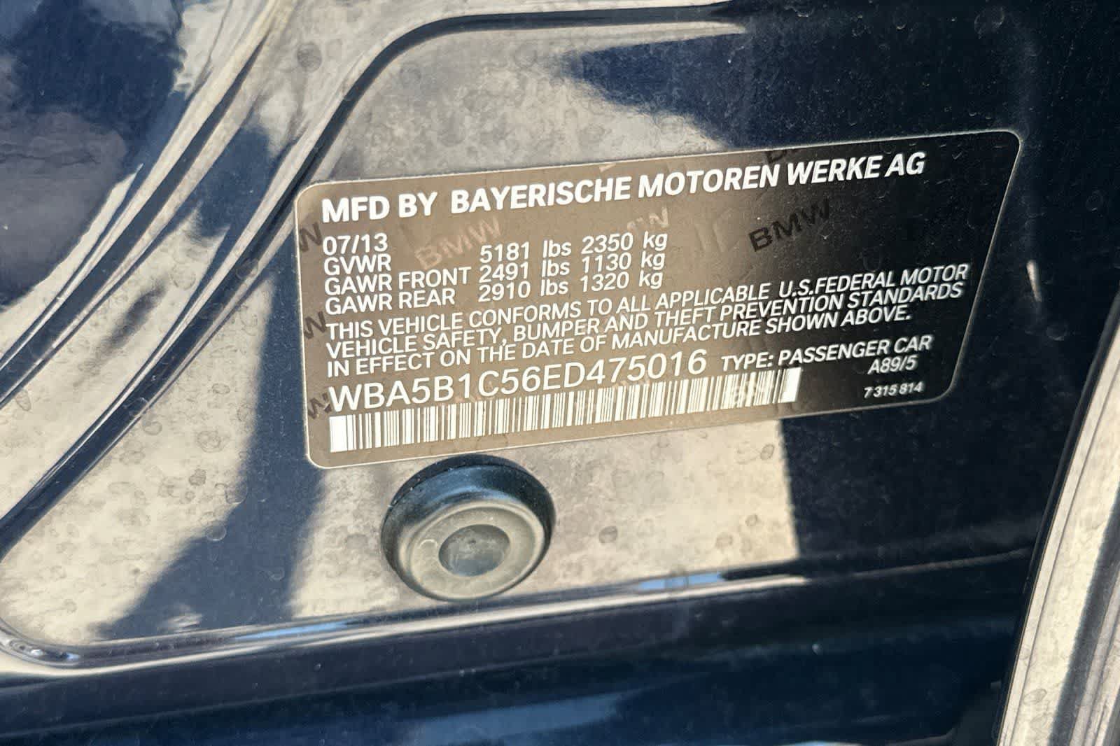 Used 2014 BMW 535i Sedan RWD image 30