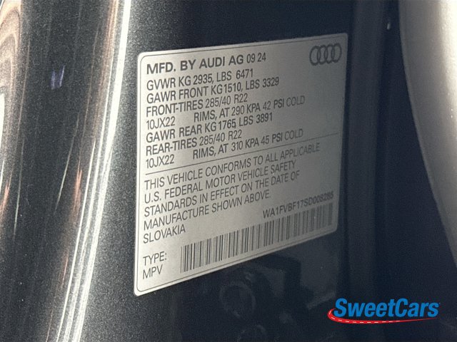 Used 2025 Audi Q8 Prestige AWD/4WD image 56