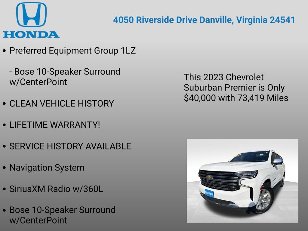 Used 2023 Chevrolet Suburban Premier image 27