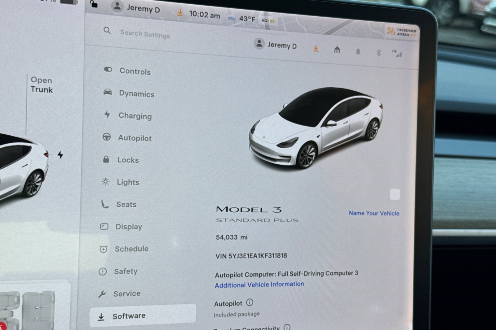 Used 2019 Tesla Model 3 Standard Range image 36
