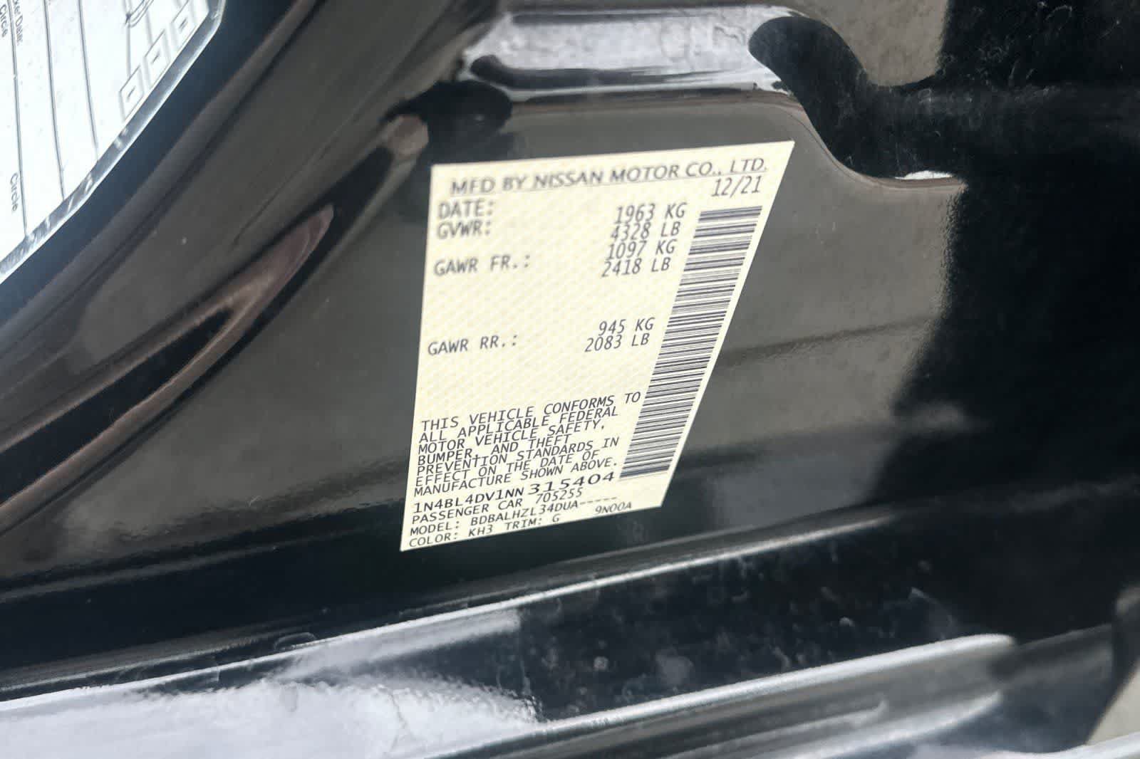 Used 2022 Nissan Altima 2.5 SV FWD image 33
