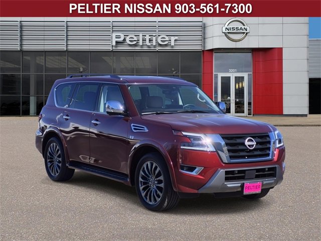 Used 2021 Nissan Armada Platinum w/ Captain's Chairs Package image 1