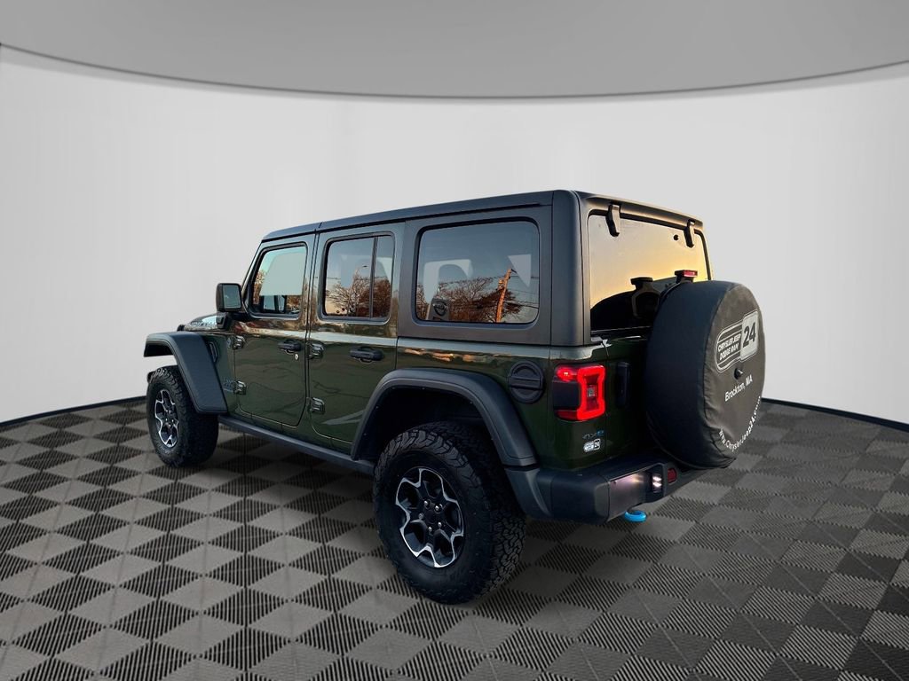 Certified 2023 Jeep Wrangler Unlimited Rubicon 4xe w/ Steel Bumper Group AWD/4WD image 5