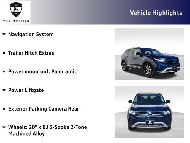 Used 2023 Volkswagen Atlas SEL AWD/4WD image 4