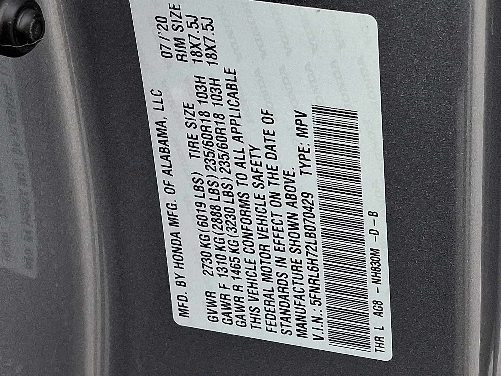 Used 2020 Honda Odyssey EX-L image 29