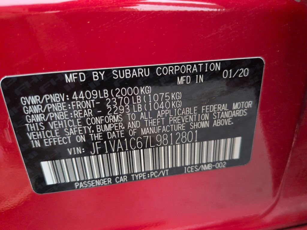 Used 2020 Subaru WRX Premium image 29