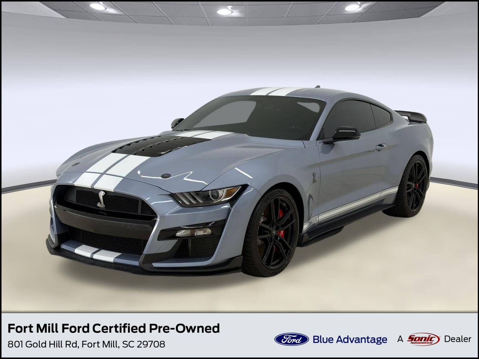 Certified 2022 Ford Mustang Shelby GT500 w/ Technology Package RWD image 1