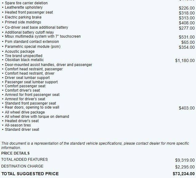 Used 2024 Mercedes-Benz Sprinter 144 Cargo image 3