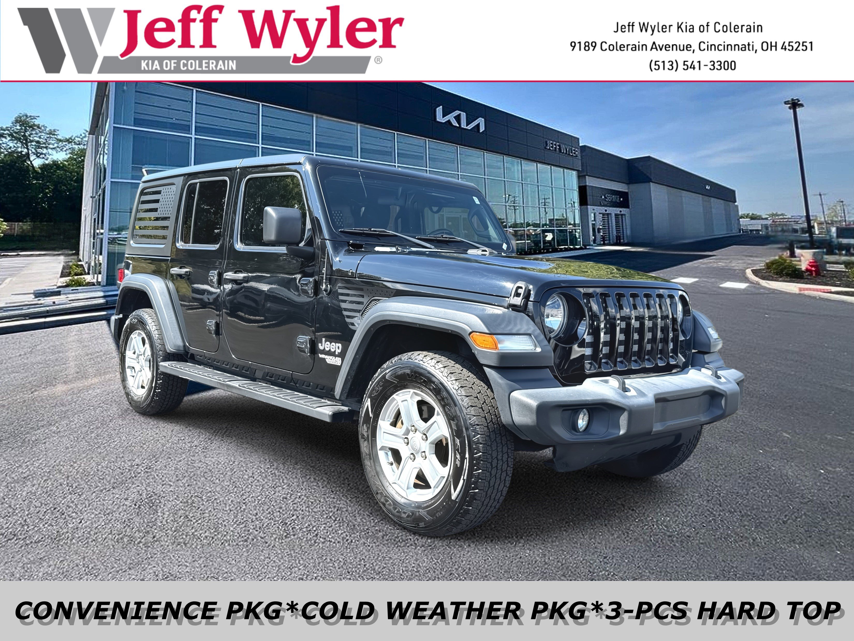 Used 2018 Jeep Wrangler Unlimited Sport S