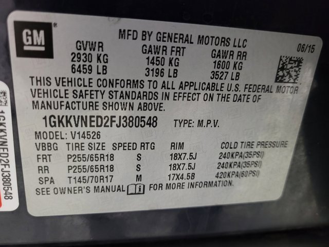 Used 2015 GMC Acadia SLE image 45