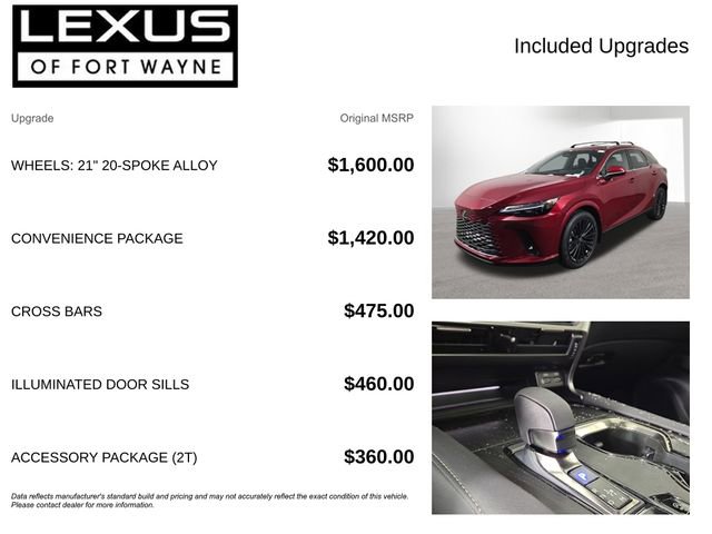 New 2026 Lexus RX 350 Premium w/ Convenience Package image 4