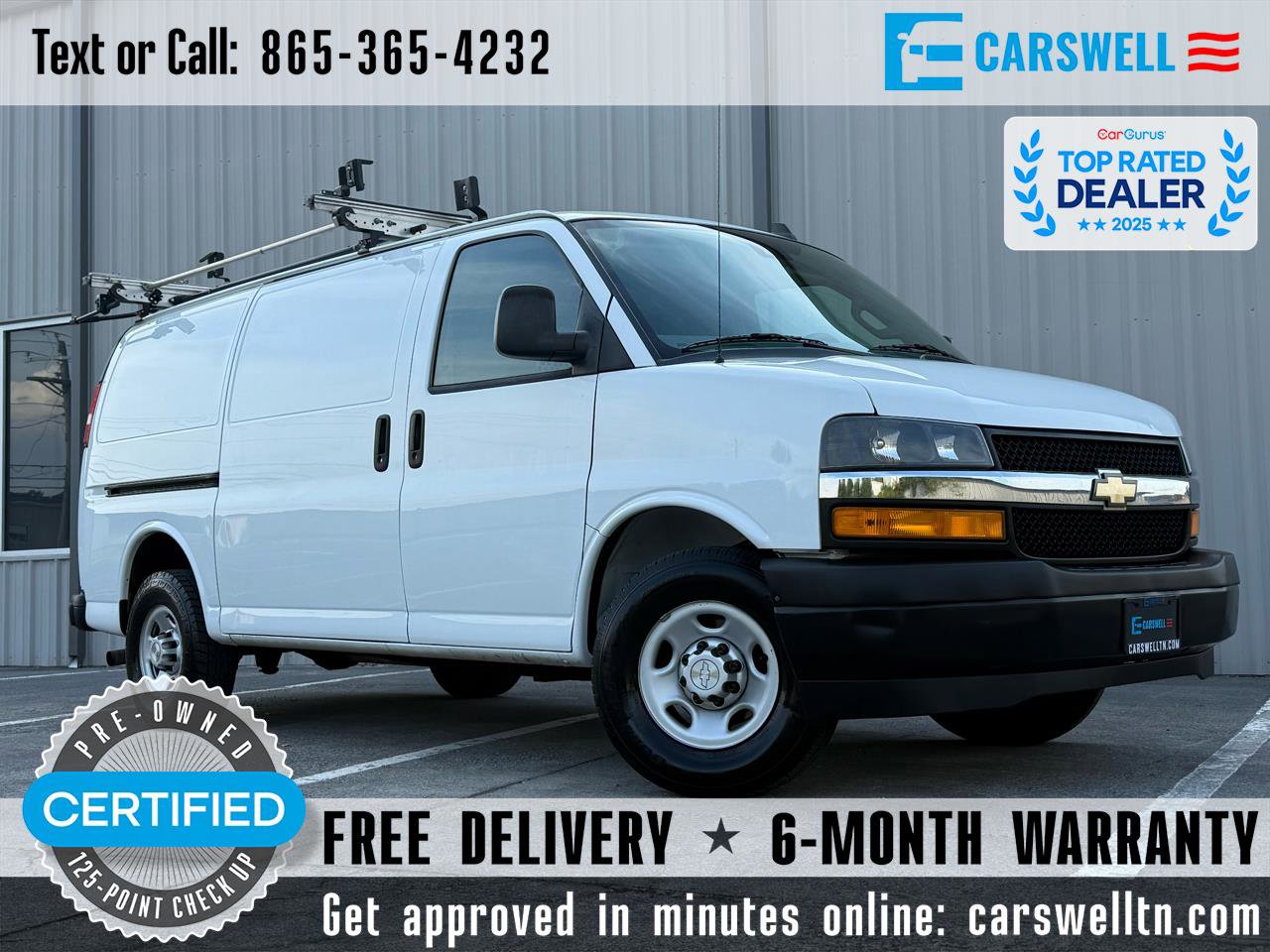 Used 2020 Chevrolet Express 2500 w/ Safety Package