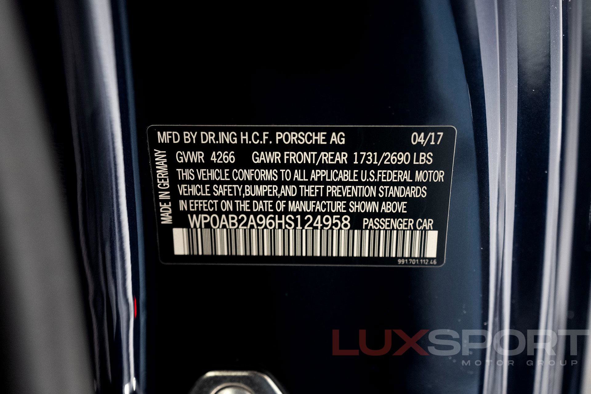 Used 2017 Porsche 911 Carrera GTS w/ GTS Interior Package image 13