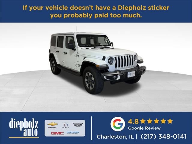 Used 2022 Jeep Wrangler Unlimited Sahara w/ LED Lighting Group