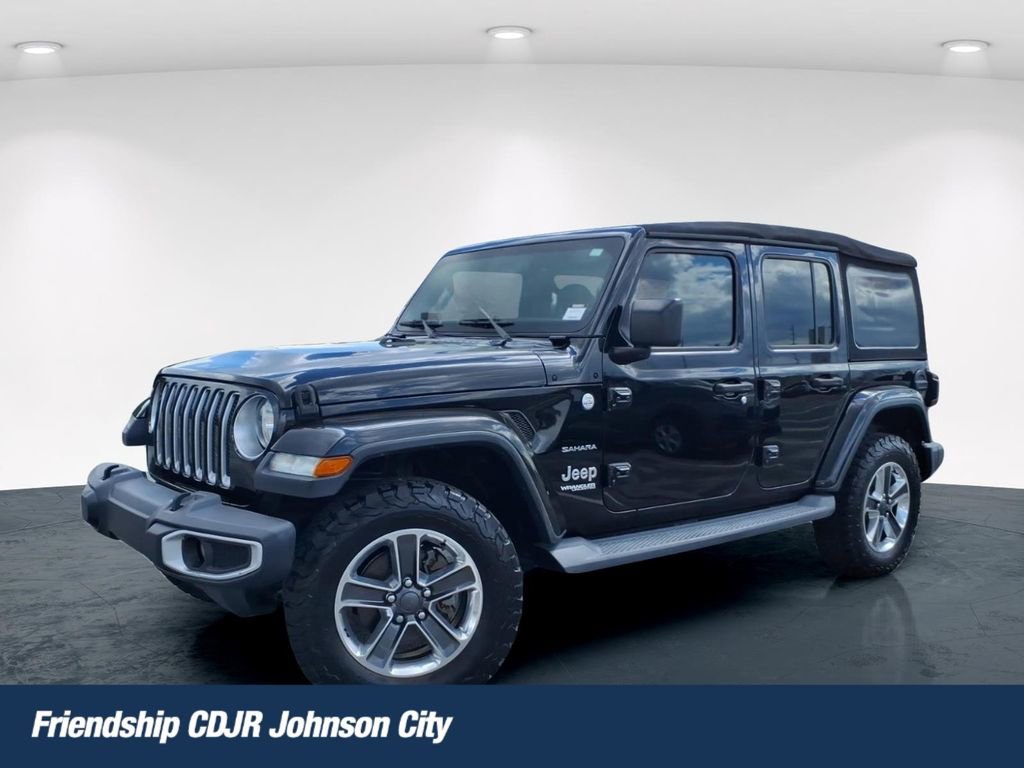 Used 2018 Jeep Wrangler Unlimited Sahara image 1